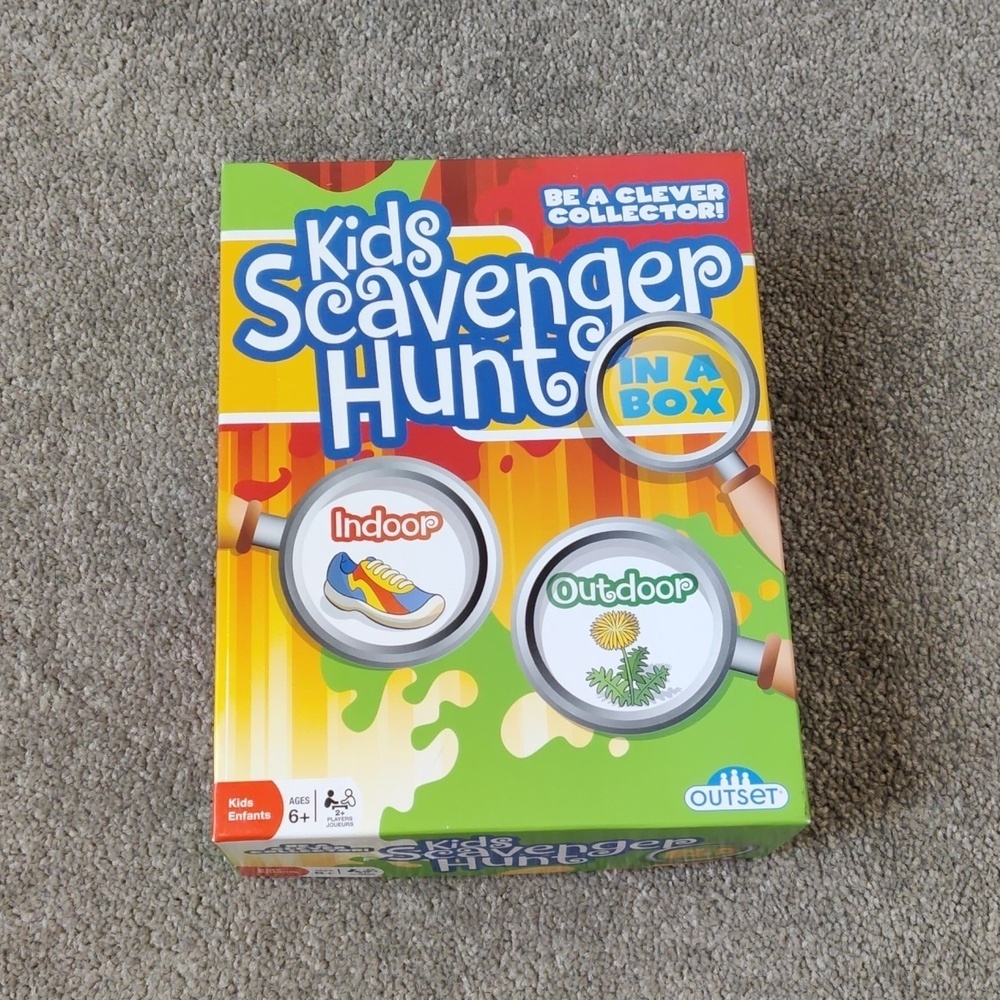 Outset Kids Scavenger Hunt Game - Indoor & Outdoor Fun